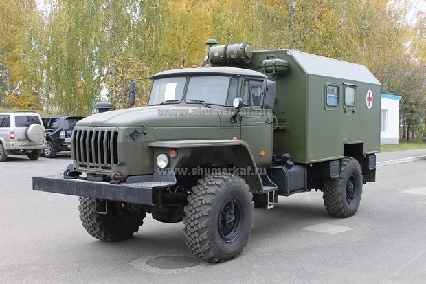 Урал 43206 военный